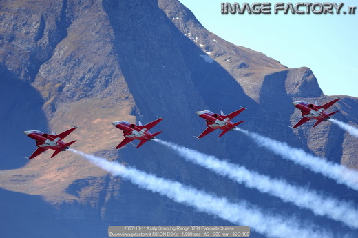 2007-10-11 Axalp Shooting Range 0731 Patrouille Suisse